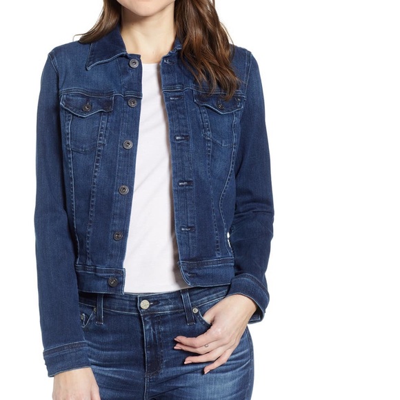 ❤️ AG Denim Jacket Robyn Size Small NWOT - Picture 1 of 11
